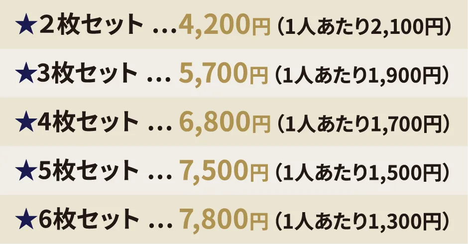 チケット価格