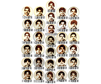 シルエットアートカフェラテ