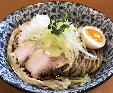 煮干しの油そば