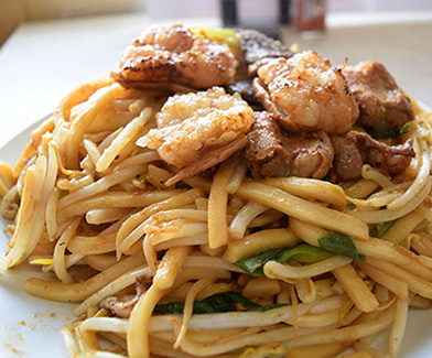 ホルモンうどん夢や風