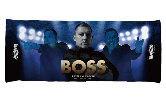 BOSS”モフモフフェイスタオル