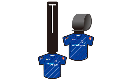 ユニフォーム型バッグタグ