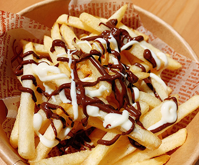 くせになる旨さ!チョコがけポテト