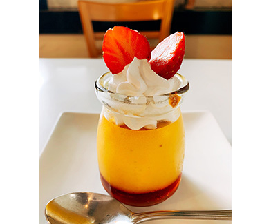 伸くんのかぼちゃプリン