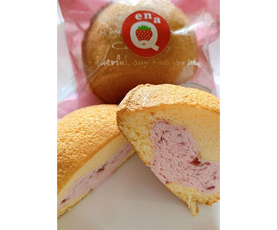 いちごぱふケーキ