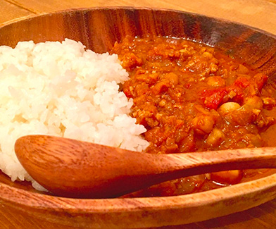 自家製キーマカレー(激辛バージョン)