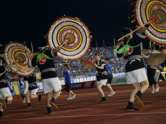 スタジアムで花笠を踊ろう スタジアムde花笠だモン 22 一般参加企業 団体募集のお知らせ モンテディオ山形 オフィシャルサイト