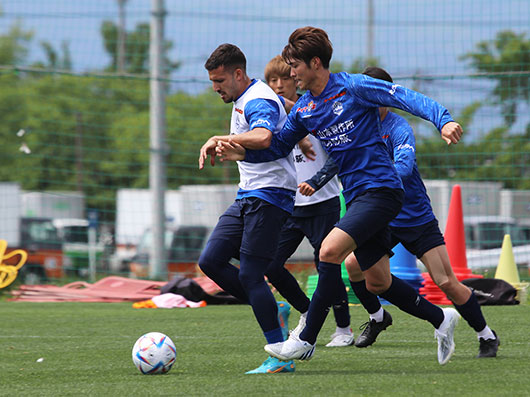 モンテディオ山形練習着 モンテディオ山形2024トレーニングゲームシャツ 限定受注販売